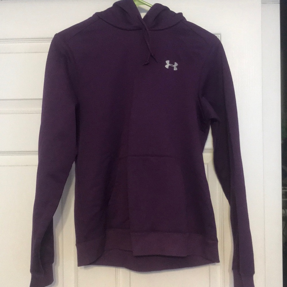Purple Under Armour hoodie
